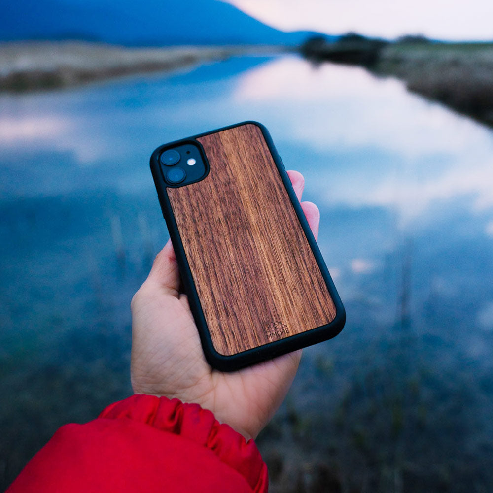 Organic Phone Case - American Walnut