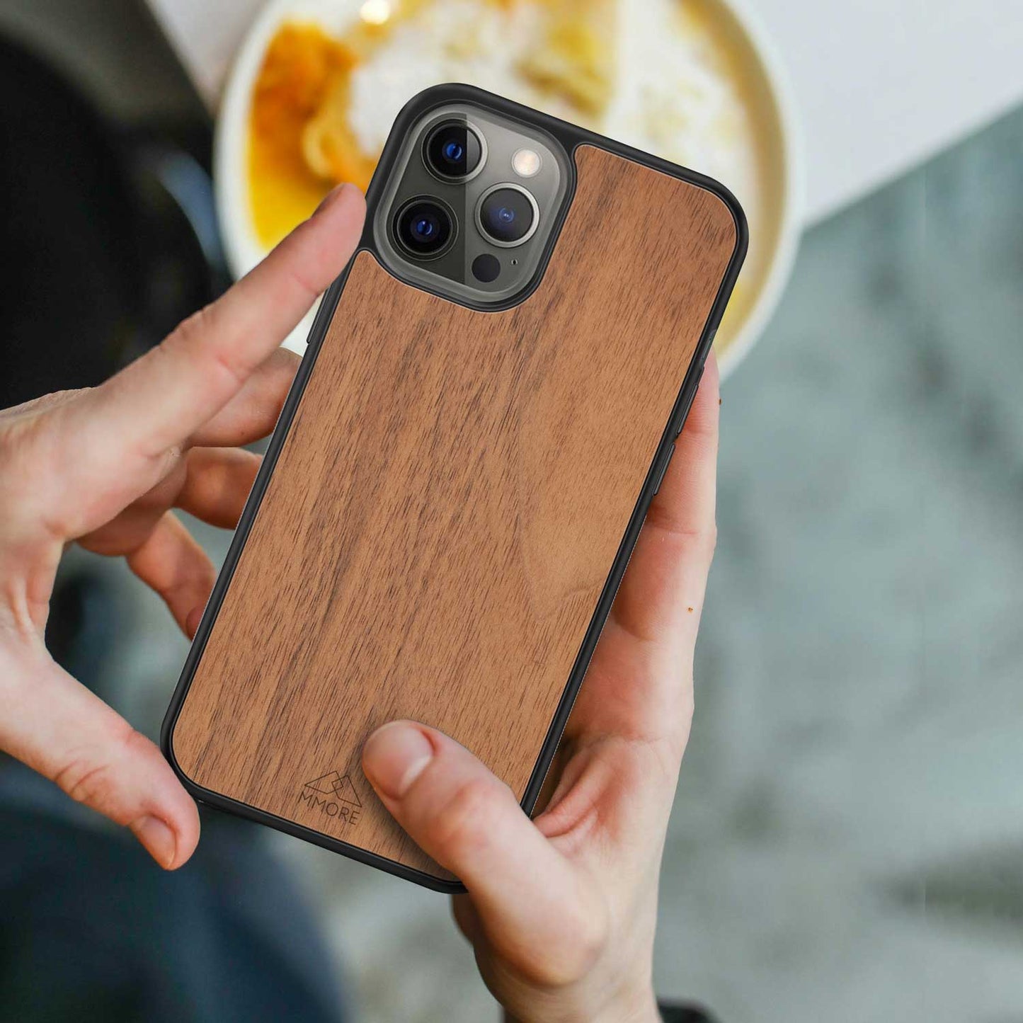 Organic Phone Case - European Walnut