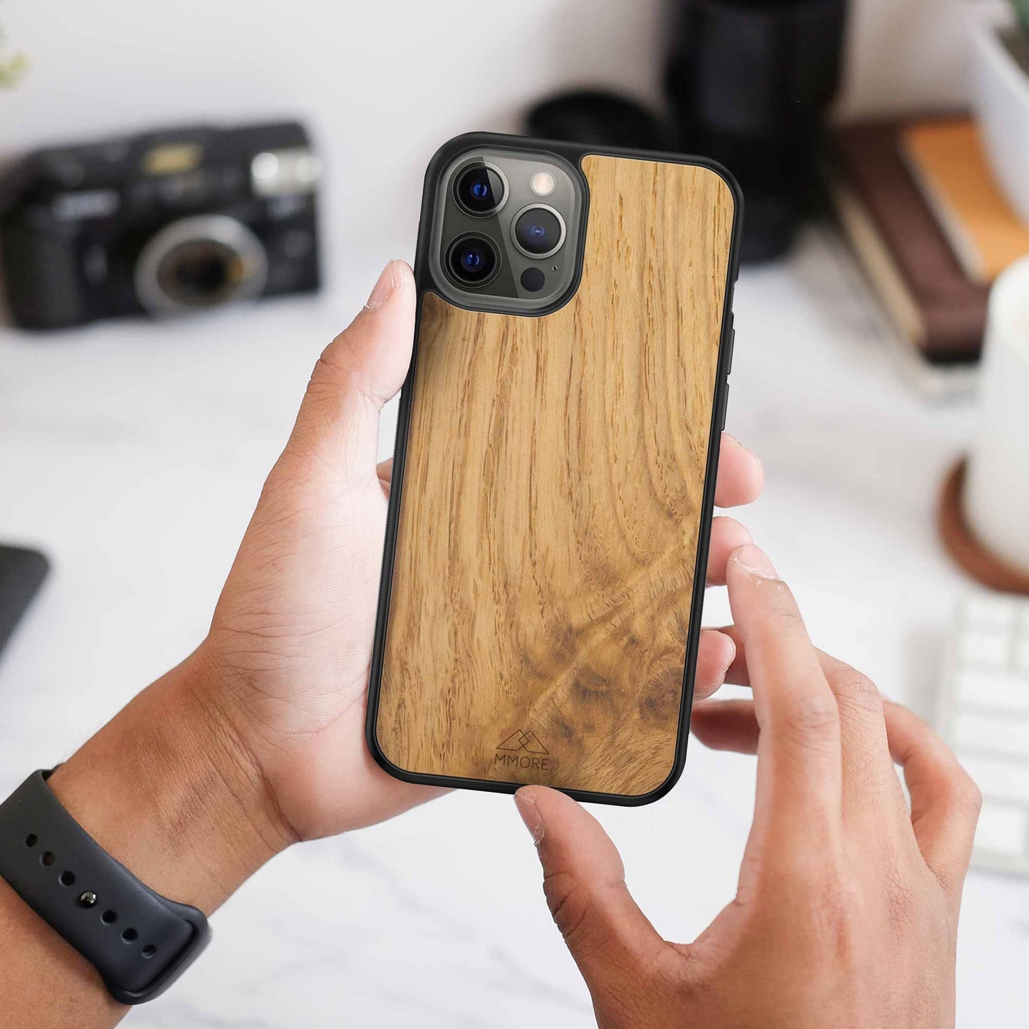 Organic Phone Case - Oak Wood