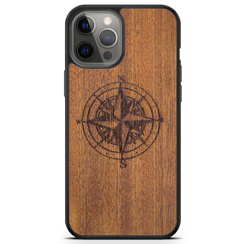 Organic Phone Case - Compass