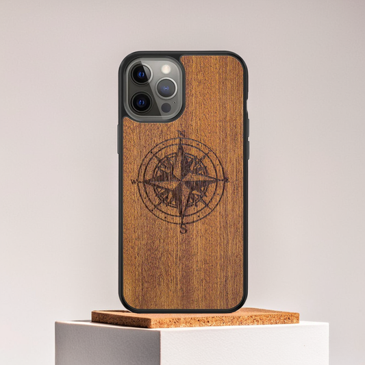 Organic Phone Case - Compass